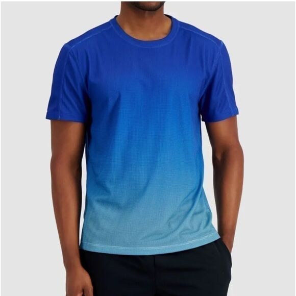 New Ideology Men's Size XXL Regular Fit Ombre Crewneck Performance T-Shirt - Picture 1 of 7